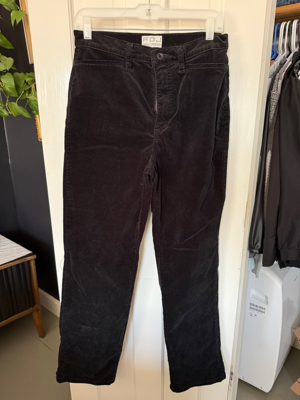 Velvet Straight Leg Pants